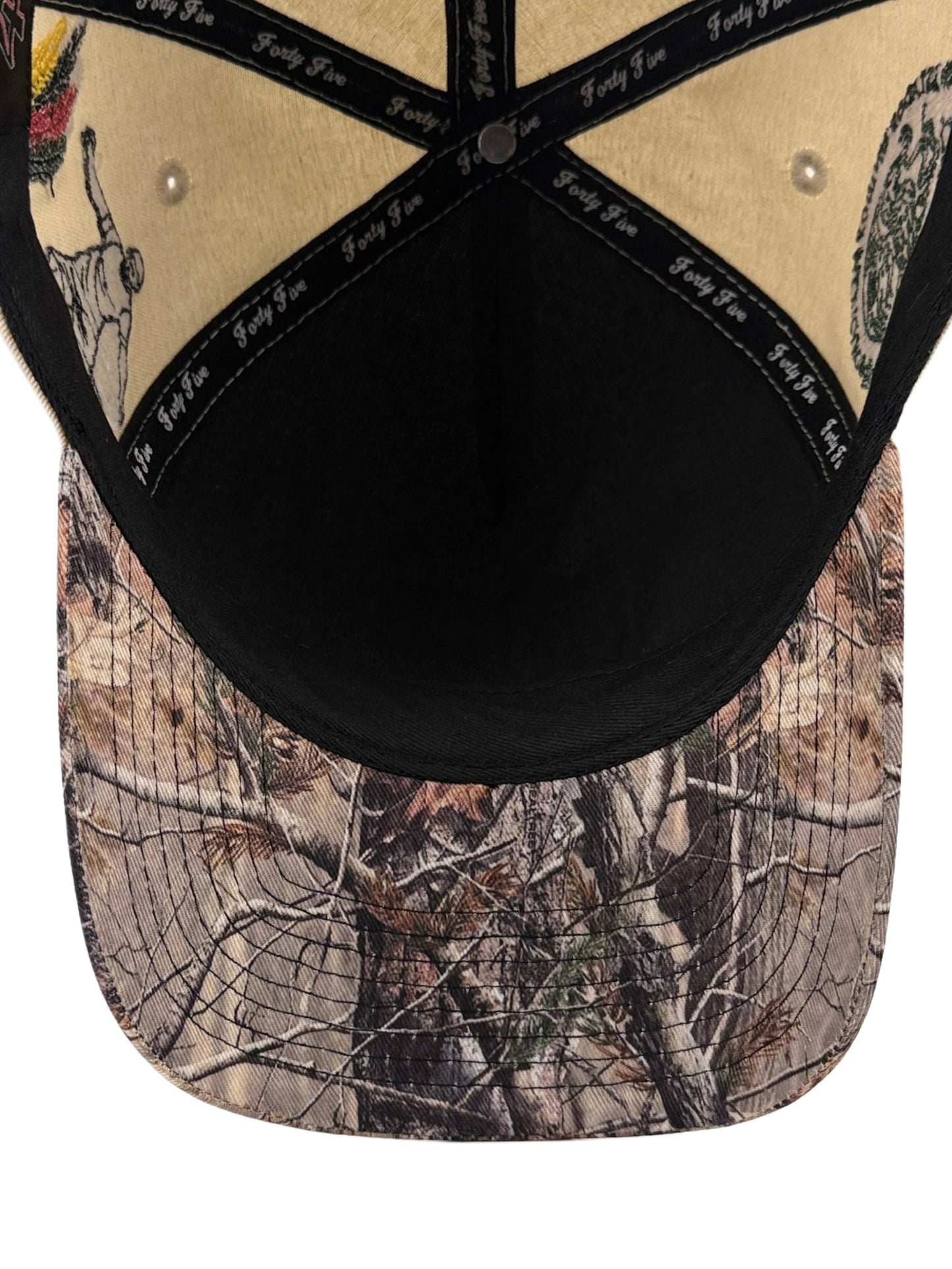 A QUINTO PARTIDO Special Edition MEX Cream Camo Hat