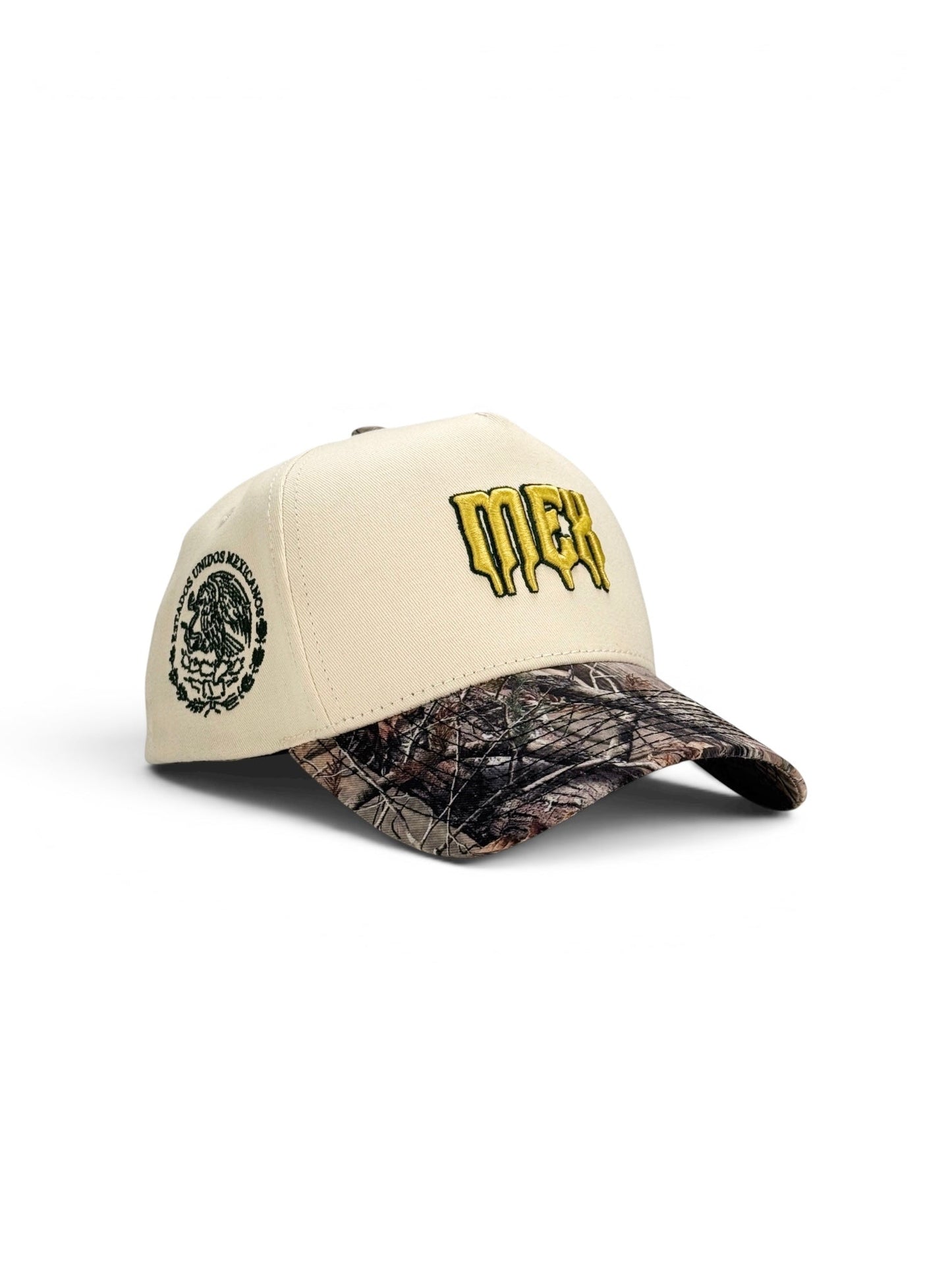 A QUINTO PARTIDO Special Edition MEX Cream Camo Hat