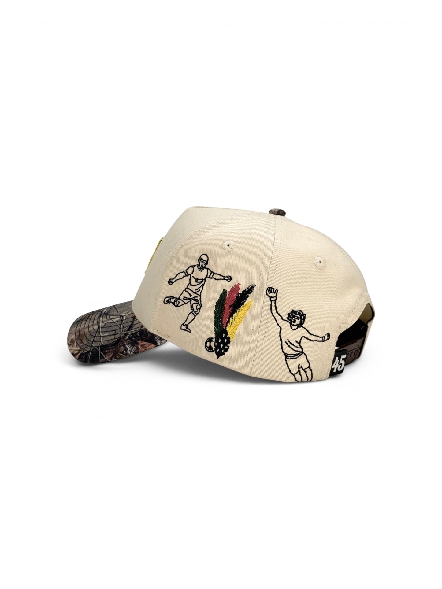 A QUINTO PARTIDO Special Edition MEX Cream Camo Hat